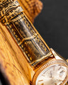 Bespoke Watch Strap in Gold Brushed Alligator