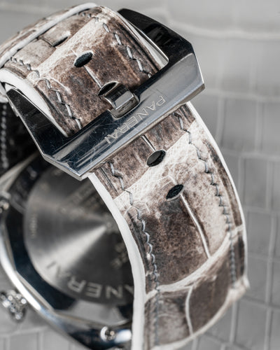 Bespoke Watch Strap in Natural Himalayan Crocodile