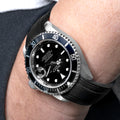 Solitaire Rubber straps in Classic Black for Rolex Submariner 116610LN