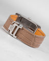 Bespoke Watch Strap in Taupe Crocodile