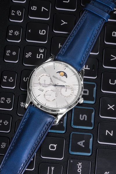 Solitaire Universal Straps in Deep Ocean Buttero for JLC