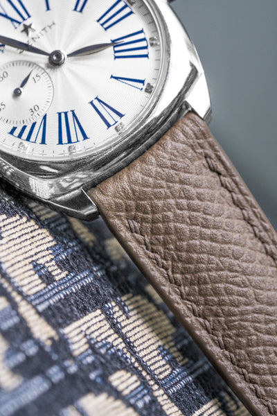 Solitaire Universal Straps in Sandstorm Epsom for Zenith