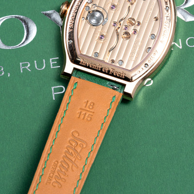 Solitaire Universal Straps in Jade Stone Buttero for F.P. Journe Vagabondage