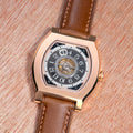 Solitaire Universal Straps in Toasted Almond Buttero for F.P. Journe Vagabondage