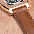 Solitaire Universal Straps in Toasted Almond Buttero for F.P. Journe Vagabondage