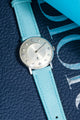 Solitaire Universal Straps in Frosty Breeze Epsom for Longines