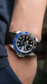 Solitaire Rubber straps in Classic Black for Rolex GMT-Master II 126711CHNR