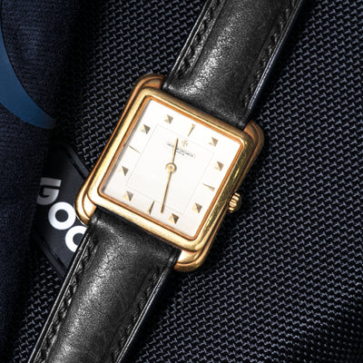 Solitaire Universal Straps in Black Carbon Pueblo for Vacheron Constantin