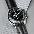 Solitaire Universal Straps in Obsidian Buttero for Omega