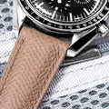 Solitaire Universal Straps in Sandstorm Epsom for Omega