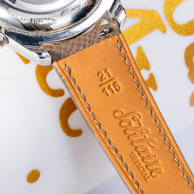 Solitaire Universal Straps in Sandstorm Epsom for Longines