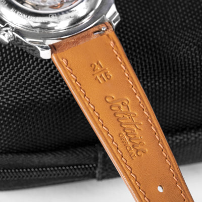 Solitaire Universal Straps in Chestnut Pueblo for Longines
