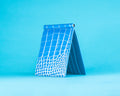 Bespoke Money Clip in Silver Blue Alligator