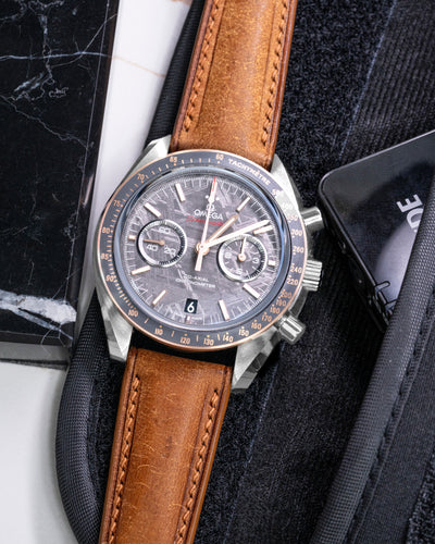 Solitaire Universal Straps in Chestnut Pueblo for Omega Speedmaster