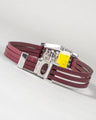 Bespoke Watch Strap in Burgundy Nappa