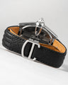 Bespoke Watch Strap in Black Chevre