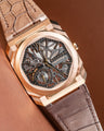 Bespoke Watch Strap in Ombre Brown Crocodile