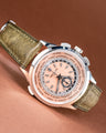 Solitaire Universal Straps in Rainforest Pueblo for Patek Philippe World Time