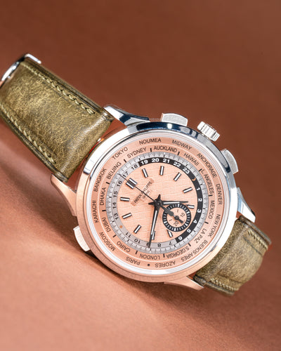 Solitaire Universal Straps in Rainforest Pueblo for Patek Philippe World Time