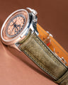 Solitaire Universal Straps in Rainforest Pueblo for Patek Philippe World Time