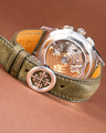 Solitaire Universal Straps in Rainforest Pueblo for Patek Philippe World Time