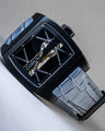Bespoke Watch Strap in Ombre Dull Crocodile
