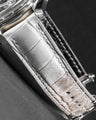 Bespoke Watch Strap in Grey Himalayan Crocodile