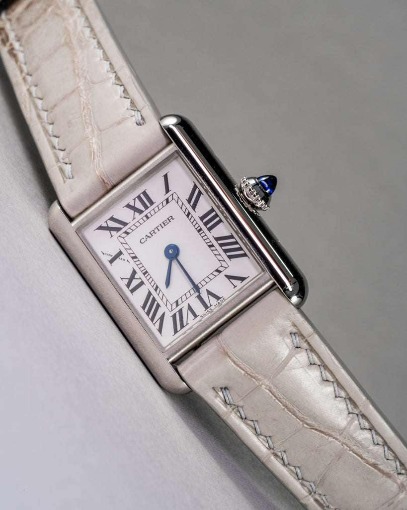 Bespoke Watch Strap in Grey Himalayan Crocodile – Solitaire Official