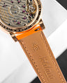 Solitaire Universal Straps in The Mandarin Epsom for A.Lange & Sohne