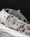 Bespoke Watch Strap in Natural Himalayan Crocodile