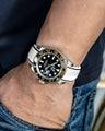 Solitaire Rubber straps in Cookie White for Rolex GMT Master II 116713LN
