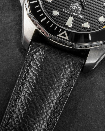 Solitaire Universal Straps in Shadowfall Epsom for TAG Heuer