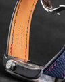 Bespoke Watch Strap in Navy Epsom