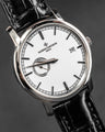 Bespoke Watch Strap in Black Crocodile
