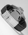 Solitaire Rubber straps in Classic Black for Rolex GMT-Master II 116710LN