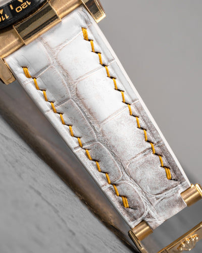 Bespoke Watch Strap in Natural Himalayan Crocodile
