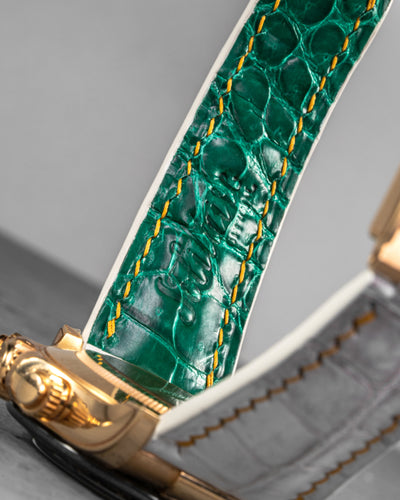 Bespoke Watch Strap in Natural Himalayan Crocodile