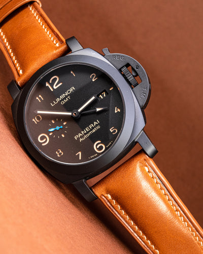Bespoke Watch Strap in Golden Barenia