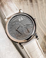 Bespoke Watch Strap in Grey Himalayan Crocodile
