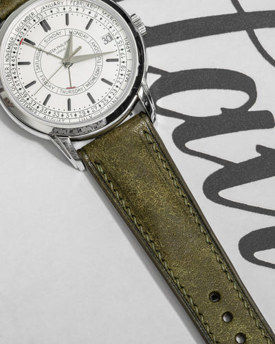 Solitaire Universal Straps in Rainforest Pueblo for Patek Philippe