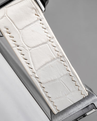 Bespoke Watch Strap in Natural Himalayan Crocodile