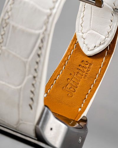 Bespoke Watch Strap in Natural Himalayan Crocodile