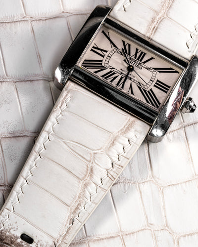 Bespoke Watch Strap in Natural Himalayan Crocodile