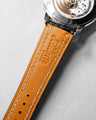 Bespoke Watch Strap in Graphite Grey Alligator