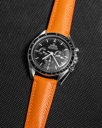 Solitaire Universal Straps in The Mandarin Epsom for Omega