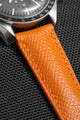 Solitaire Universal Straps in The Mandarin Epsom for Omega