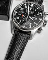 Solitaire Universal Straps in Shadowfall Epsom for Omega