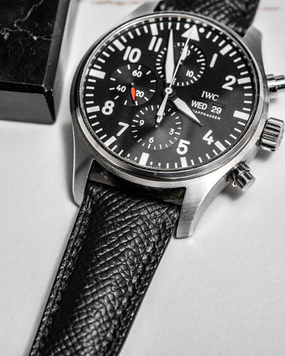 Solitaire Universal Straps in Shadowfall Epsom for Omega