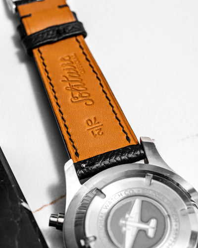 Solitaire Universal Straps in Shadowfall Epsom for Omega