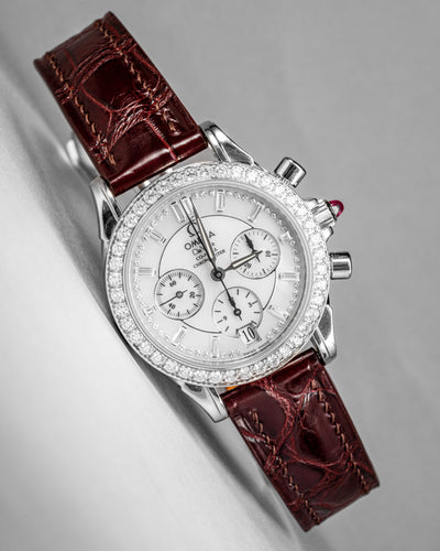 Bespoke Watch Strap in Reddish Brown Crocodile